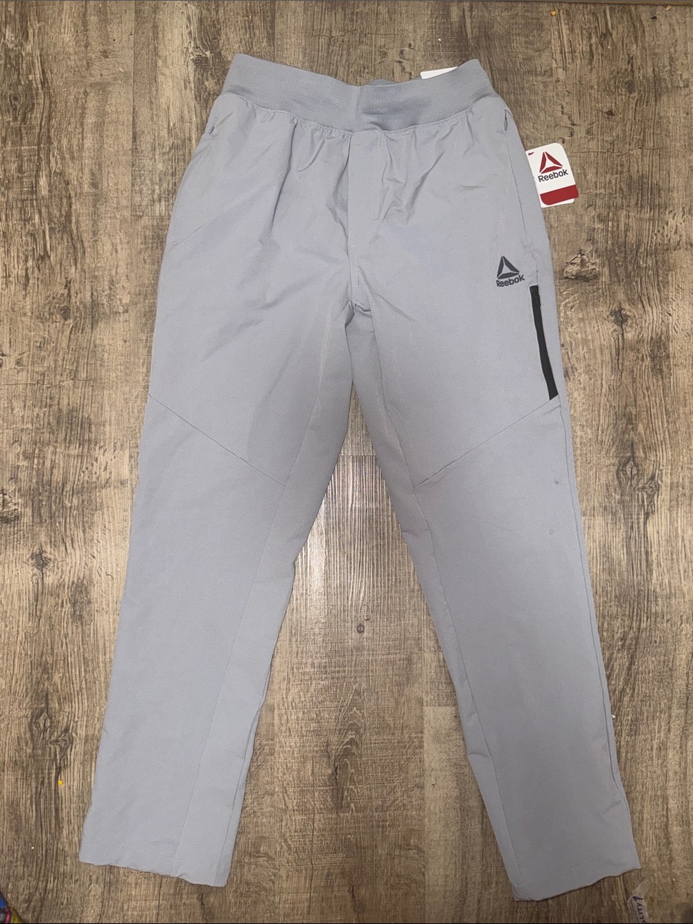 Reebok Men’s Light Gray Performance Joggers